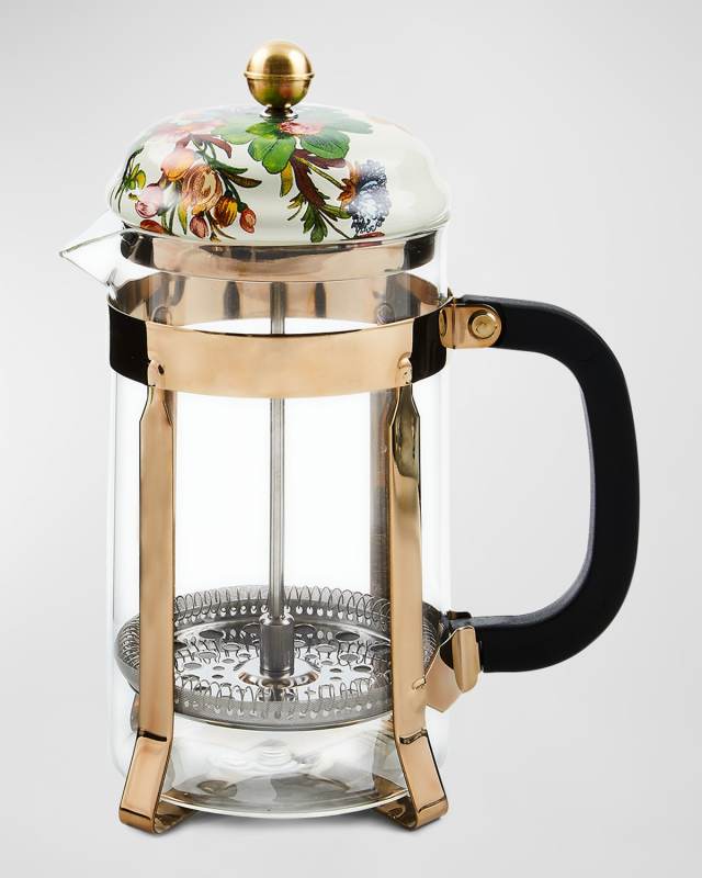 White Flower Market French Press